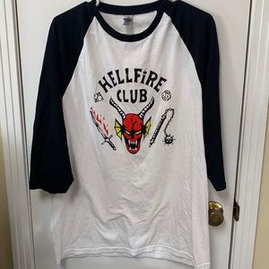 Stranger Things Hellfire Club shirt